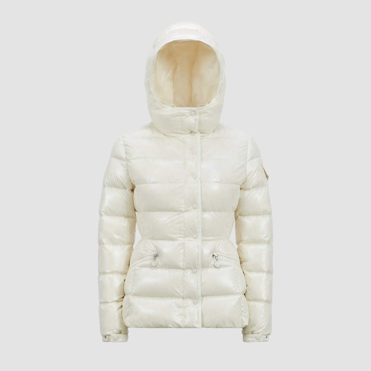 Moncler Women's Autumn and Winter Solid Color Hooded Cozy Long Sleeve Puffer Down Jacket #74856