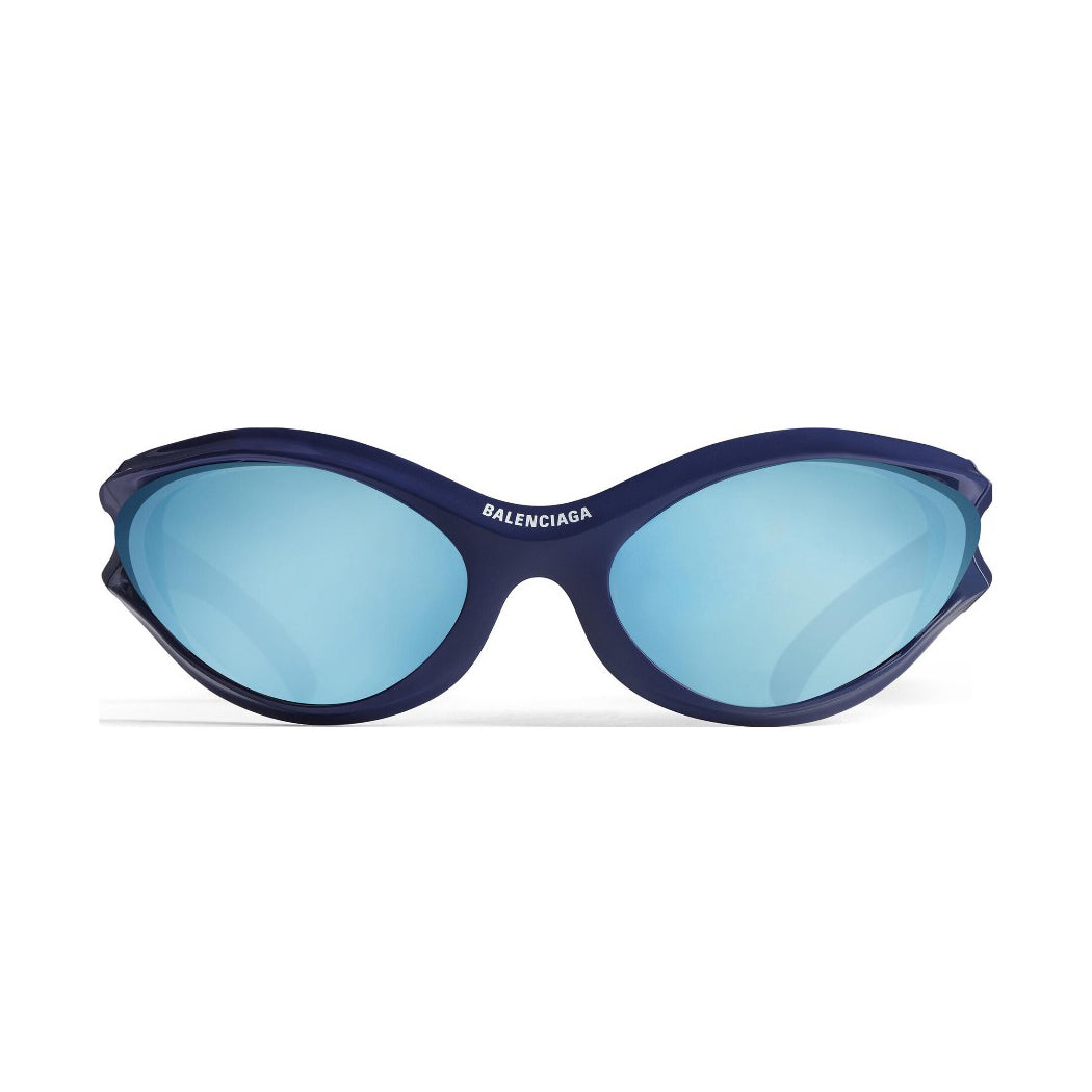 Balenciaga Men's and Women's Solid Color Letter Logo Oval Sunglasses Eyeglasses Glasses #74879