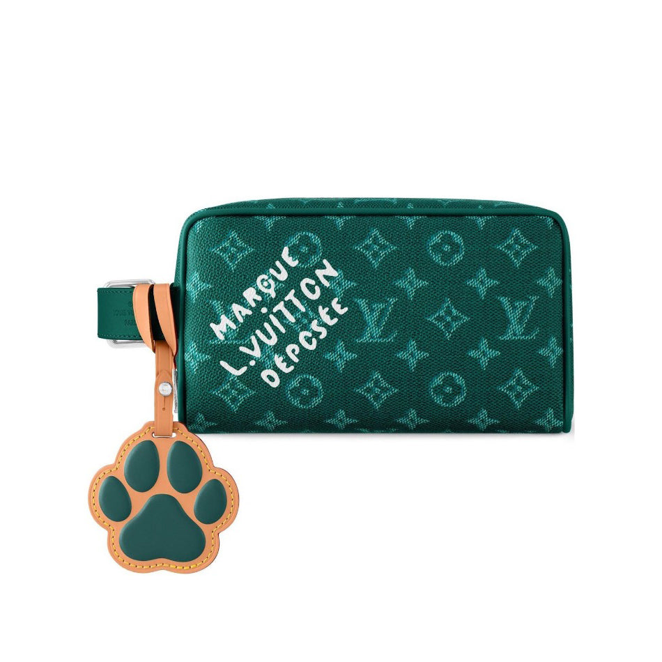 Locker Dopp Kit Louis Vuitton Women's Adjustable Shoulder Strap Design Zipper Closure Leather Handbag Bag Bags #73587