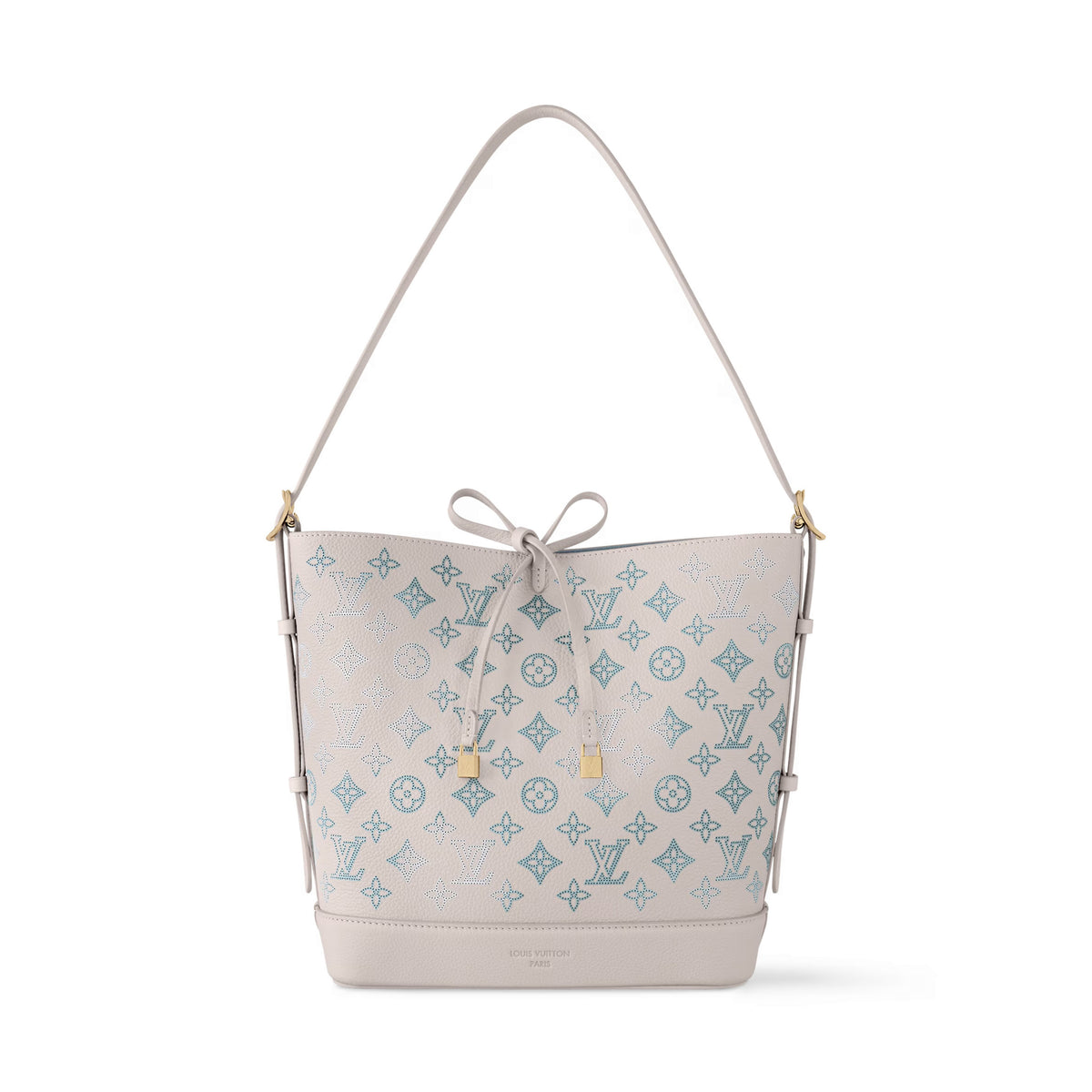 Louis Vuitton Women's Solid Color Monogram Logo Adjustable Shoulder Strap Leather Tote Shoulder Bag Bags #74752