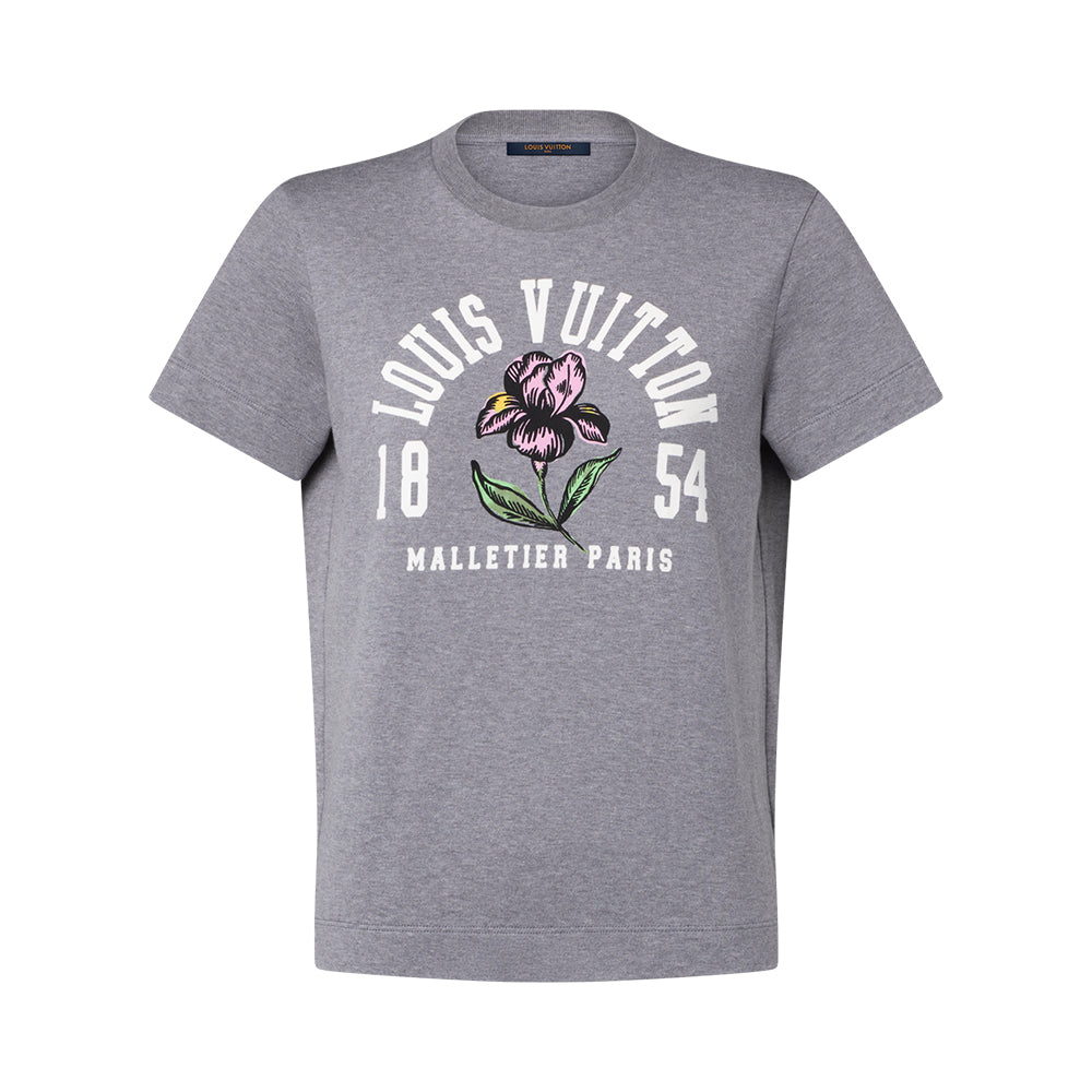 LOUIS VUITTON Iris Print T-Shirt 1AJZF9 #378772