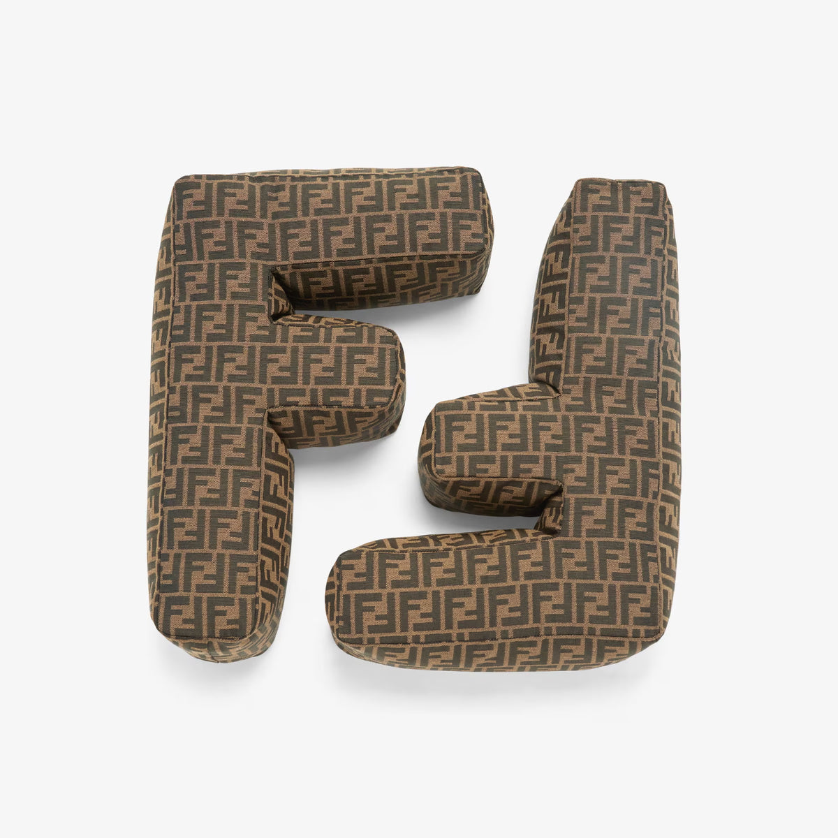 Fendi Stylish Casual Elegant Minimalist Double F Print Pair of Decorative Pillows Home Decor  Household items Accessories #79171