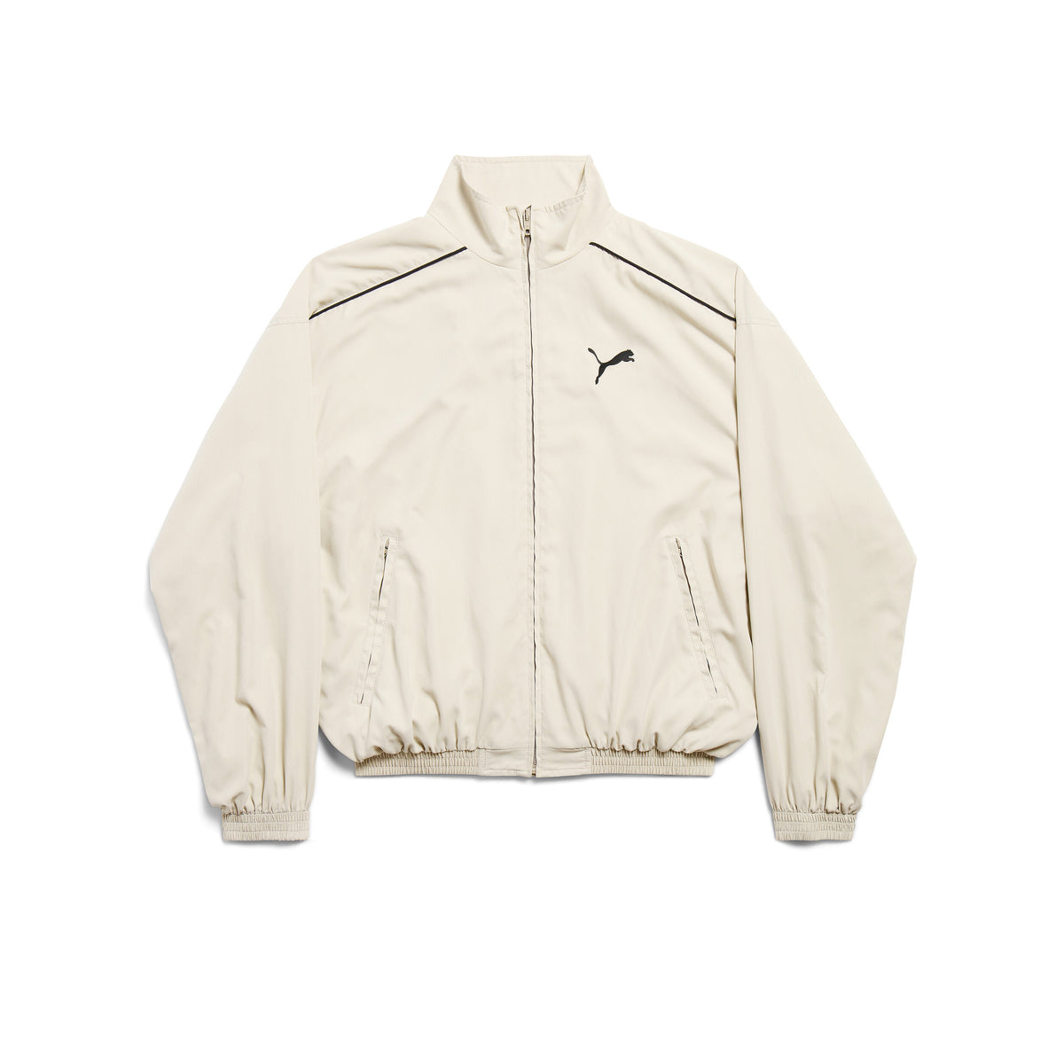 Balenciaga PUMA TRACKSUIT Men's And Women's Spring/Fall Fashion Casual High Neck Zipper Vintage Long Sleeve Sports Jacket #79475