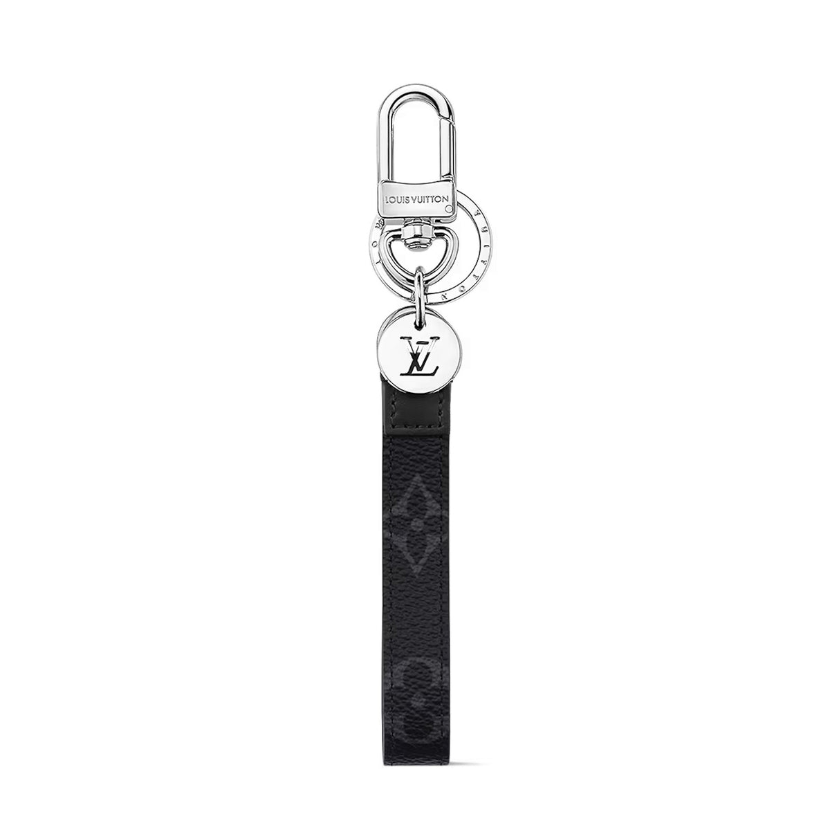 Louis Vuitton Women's Monogram Eclipse Dragonne Leather Bag With Keychain #72692