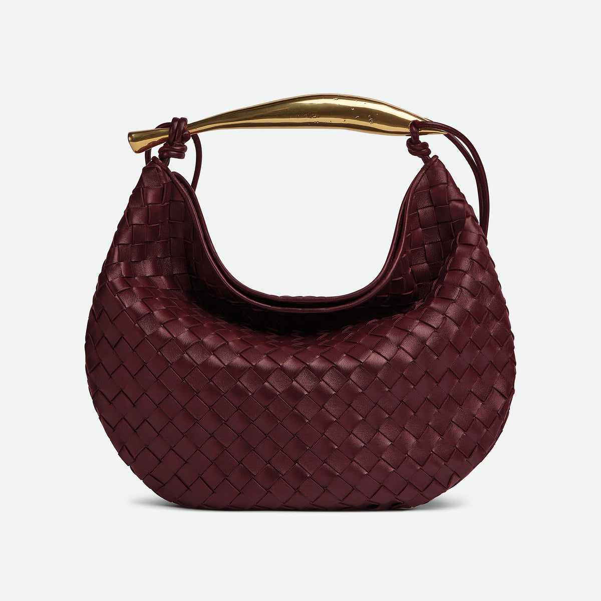 Bottega Veneta Women's Sardine Handbag Woven Large Leather Crossbody Shoulder Bag Metal Decorative Tote Bags #71341