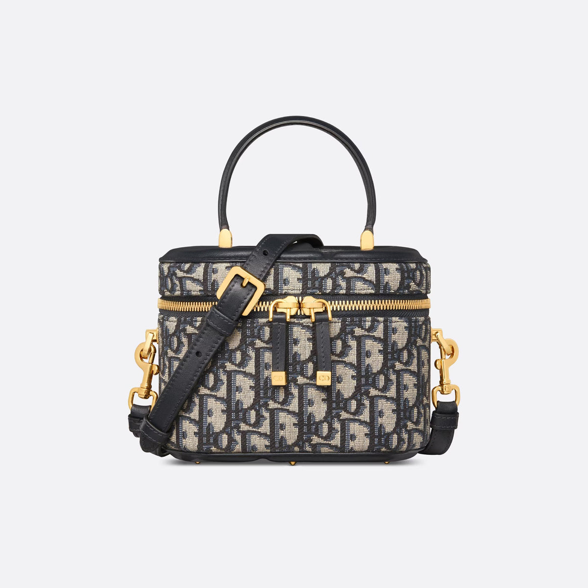 Dior  Canvas Printed Zipper Small Square Bag #21598