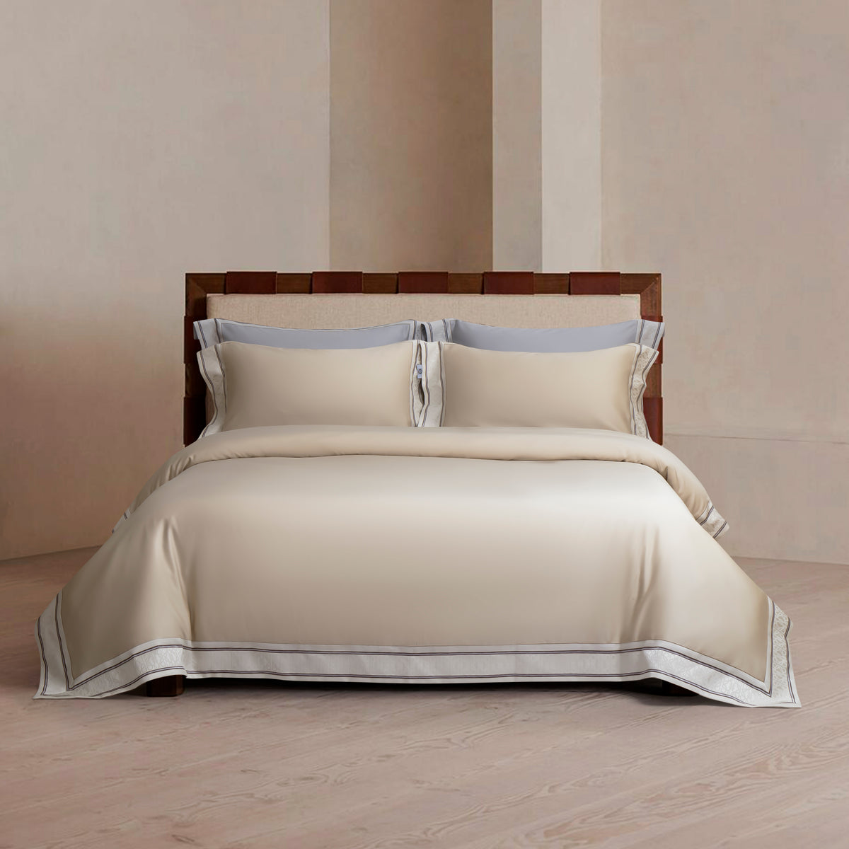 Loewe Paula's Ibiza Anagram Cotton Terry Bed Set Series Fashion Logo Striped Long-Staple Cotton Solid Color Duvet Cover. Sheet. and Pillowcase Four-Piece Home Furnishings Set Suit  Accessories #81485