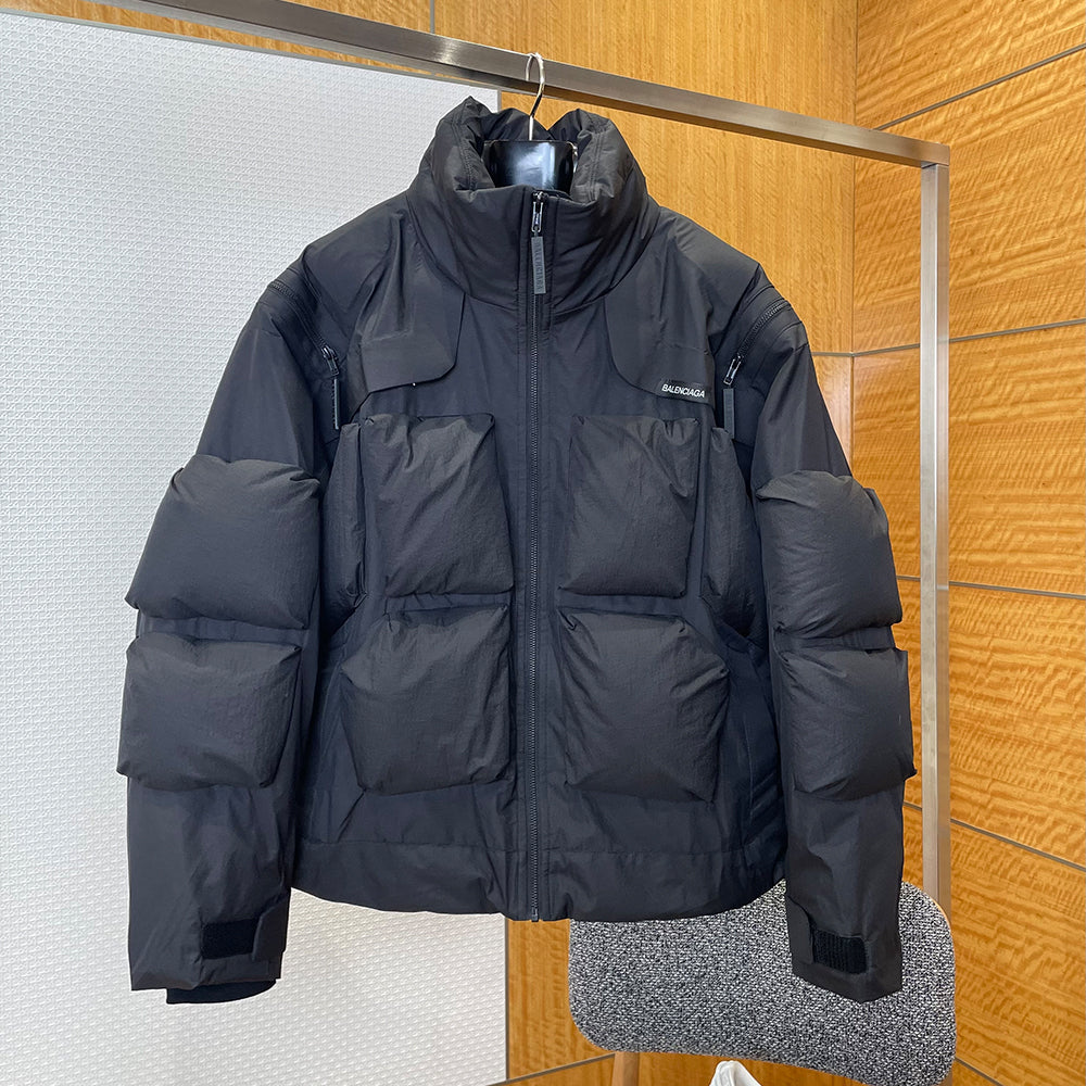 Balenciaga Men's Work Style Down Jacket #337155