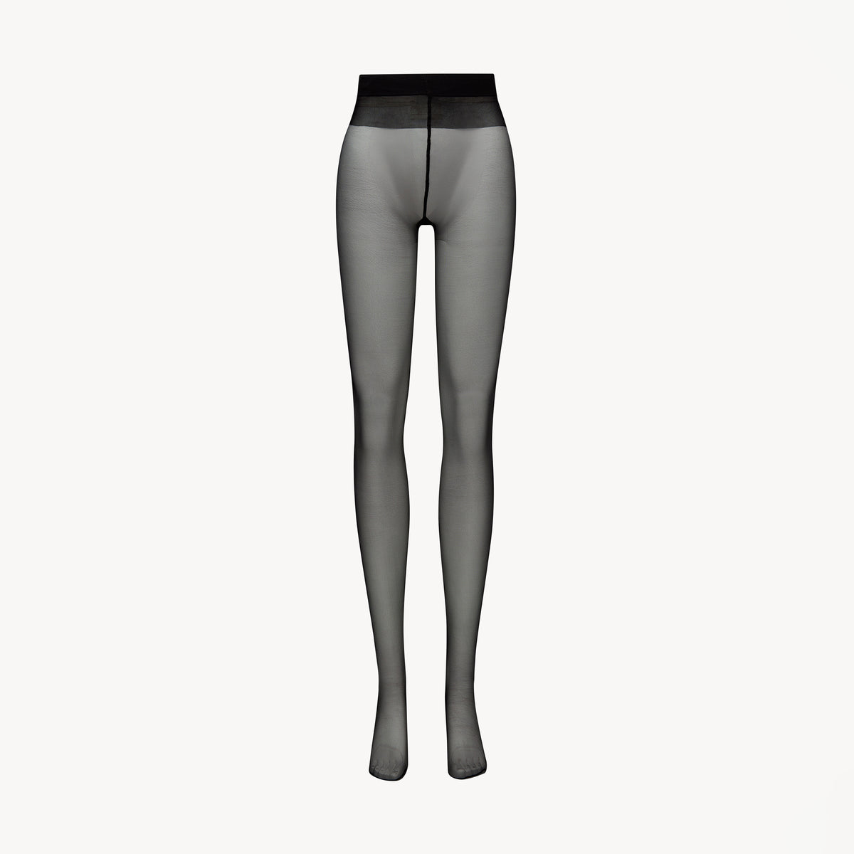 Saint Laurent sheer black CASSANDRE tights in Black #335341