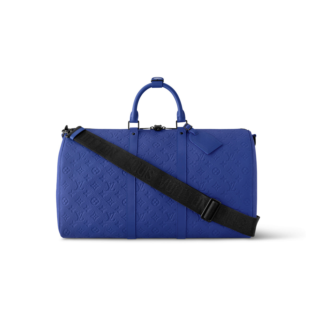 Louis Vuitton  Blue Printed Large Capacity Portable Bag #94987