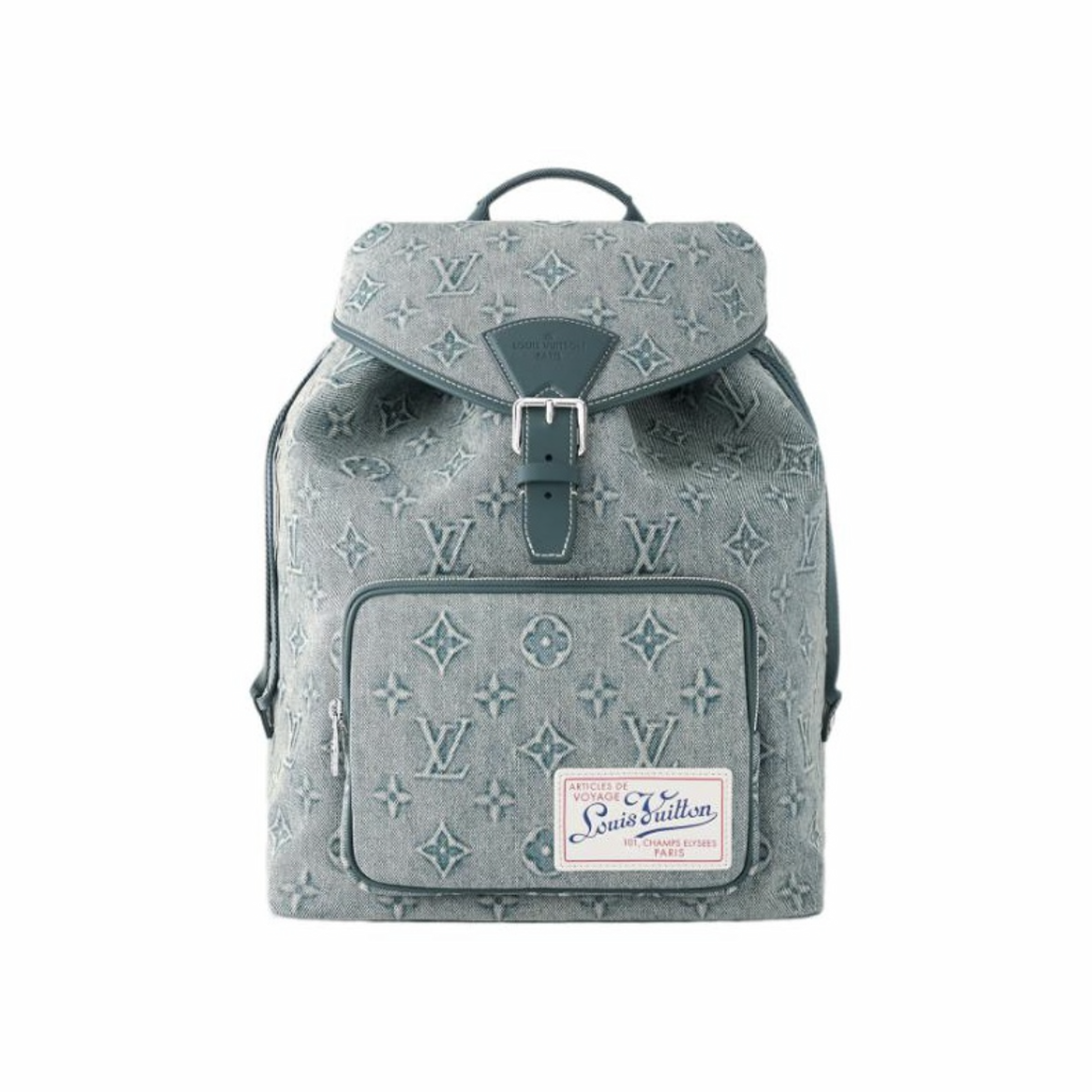 Louis Vuitton  Printed Denim Backpack bags #21254