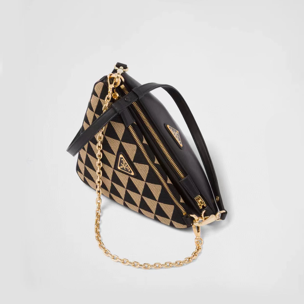 Prada Splice Bag One Shoulder Bags Twin Handbag #56269