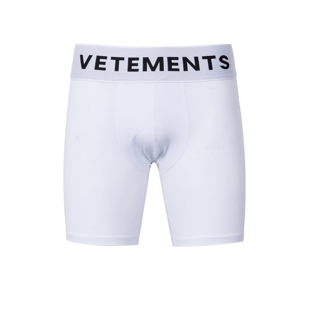 Vetements Men's Printed Letter Webbing Cotton Elastic Breathable Long Boxer Briefs Comfortable High Street Underpants Accessories #9952