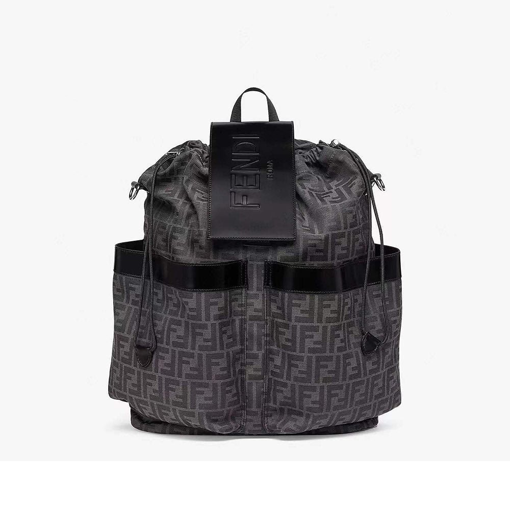 Fendi Strike Large Medium FF jacquard fabric backpack #7891
