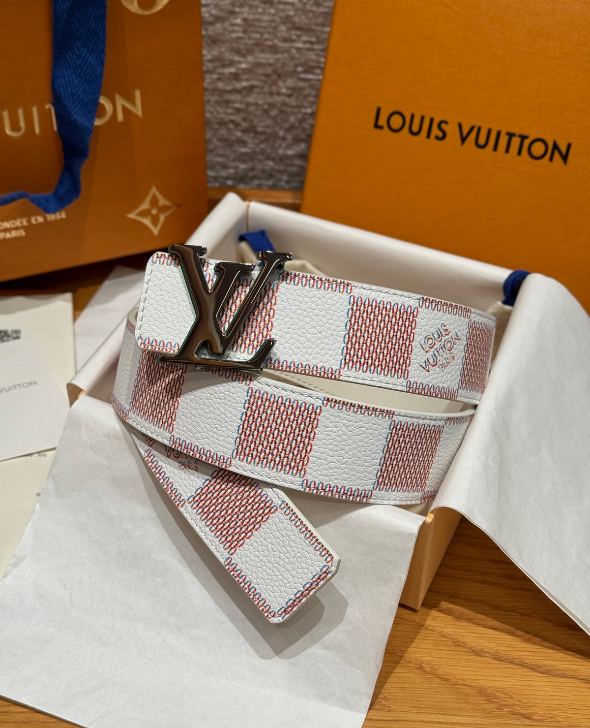Louis Vuitton Optic Reversible Belt 40MM #375819