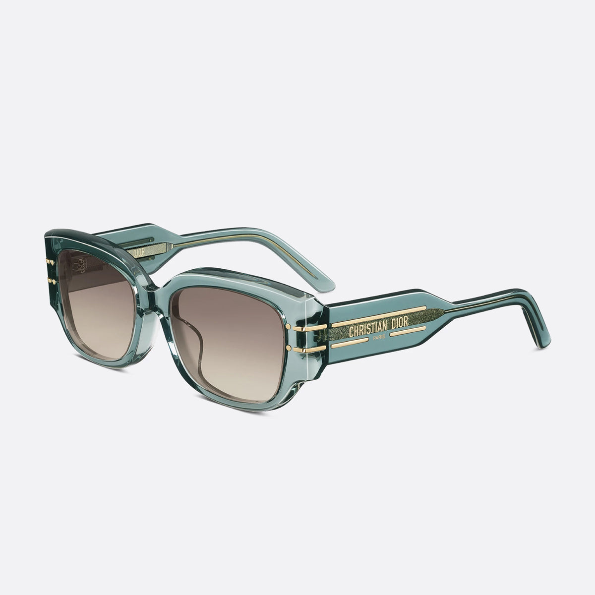 Dior DiorSignature S13F Men's Solid Color Acetate Sunglasses Eyeglasses Glasses #75962