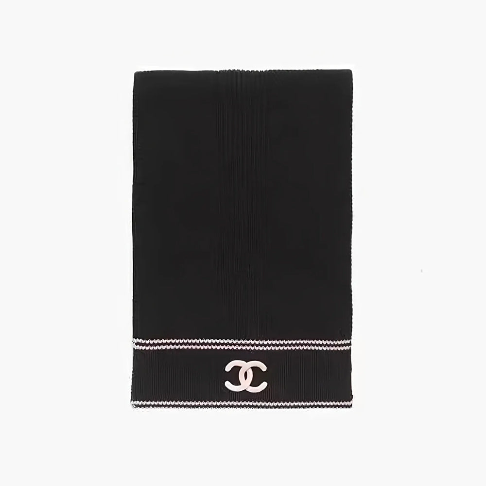 Chanel Top-Quality Version Colorful Striped Clashing Letters Scarf Men Women Winter Warm Knitted Logo Scarf Accessories #375934