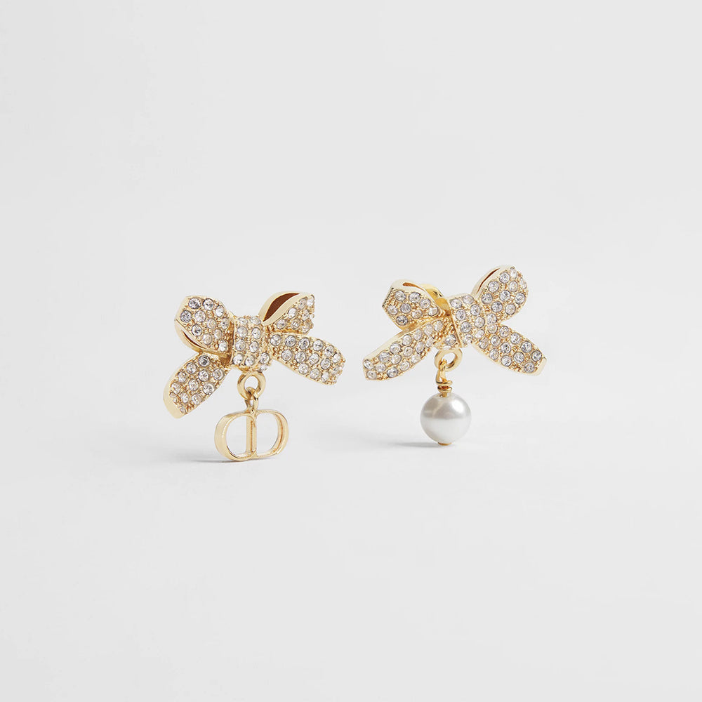 DIOR Women's Designer Earrings Clip Gold #379151
