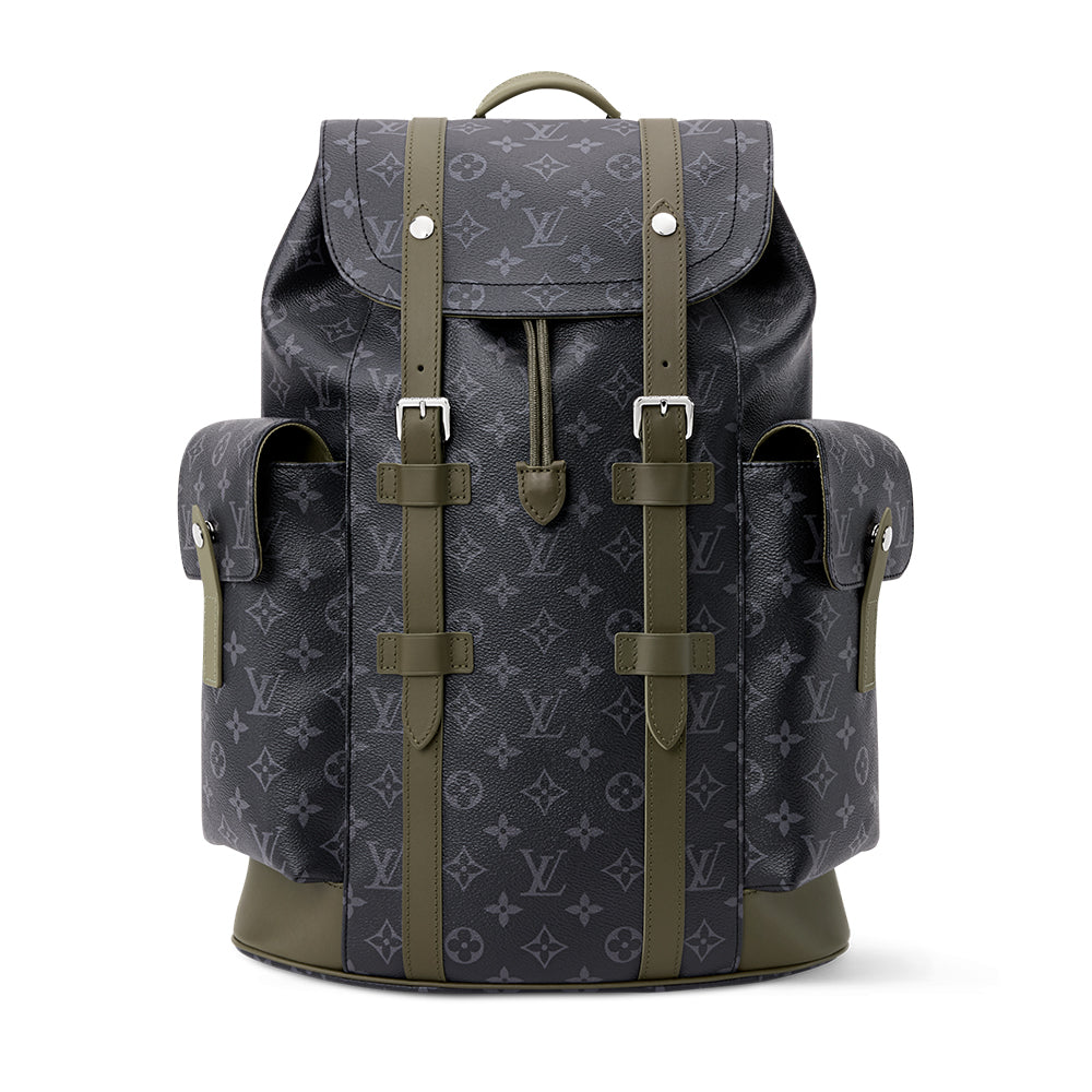 LOUIS VUITTON Christopher MM Monogram Eclipse Canvas Men Bags M28633 #394658