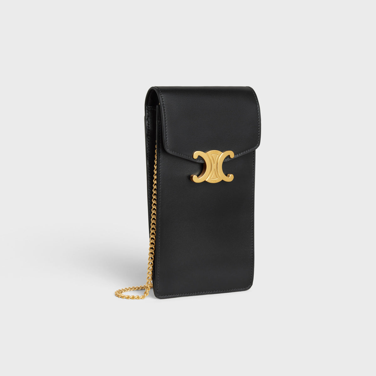 Celine  Leather Vertical Mobile Phone Bag Bags #94759