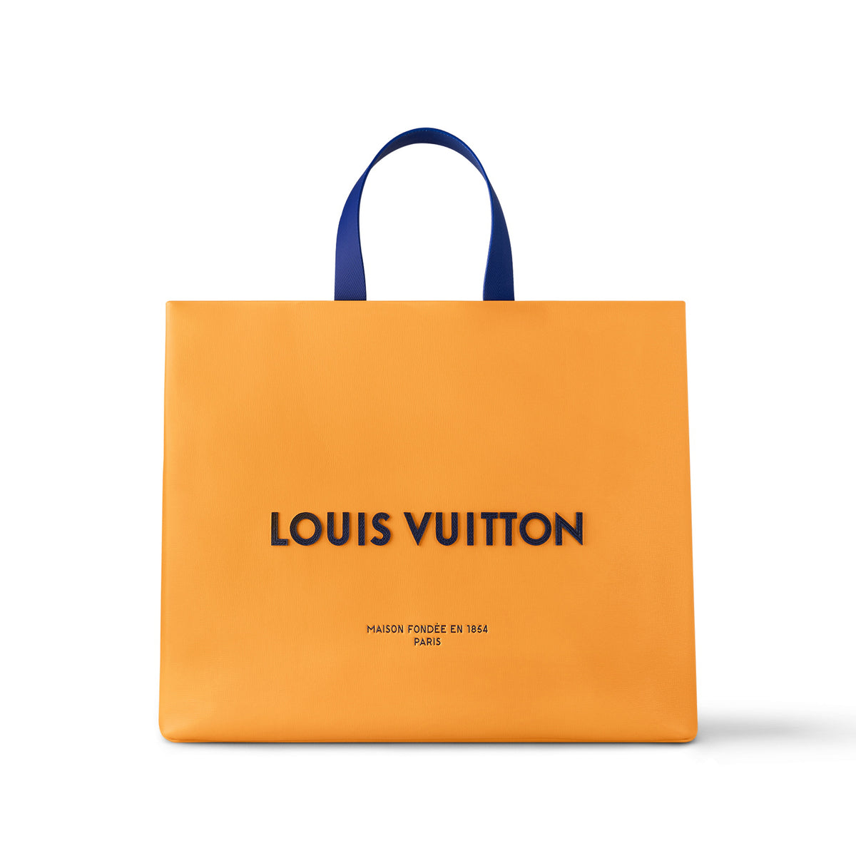 Louis Vuitton Shopper Women's Orange Monogram Printed Cowhide Leather Medium Handbag Tote Bag Bags #99583