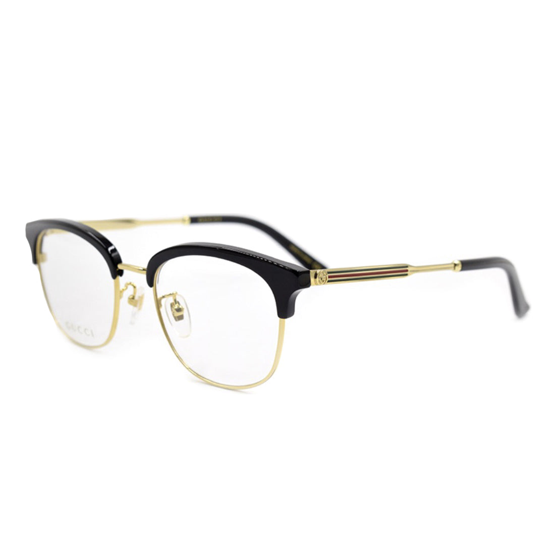 Gucci Men's Semi-rimless Lightweight Plastic Optical Eyeglasses Glasses #77589