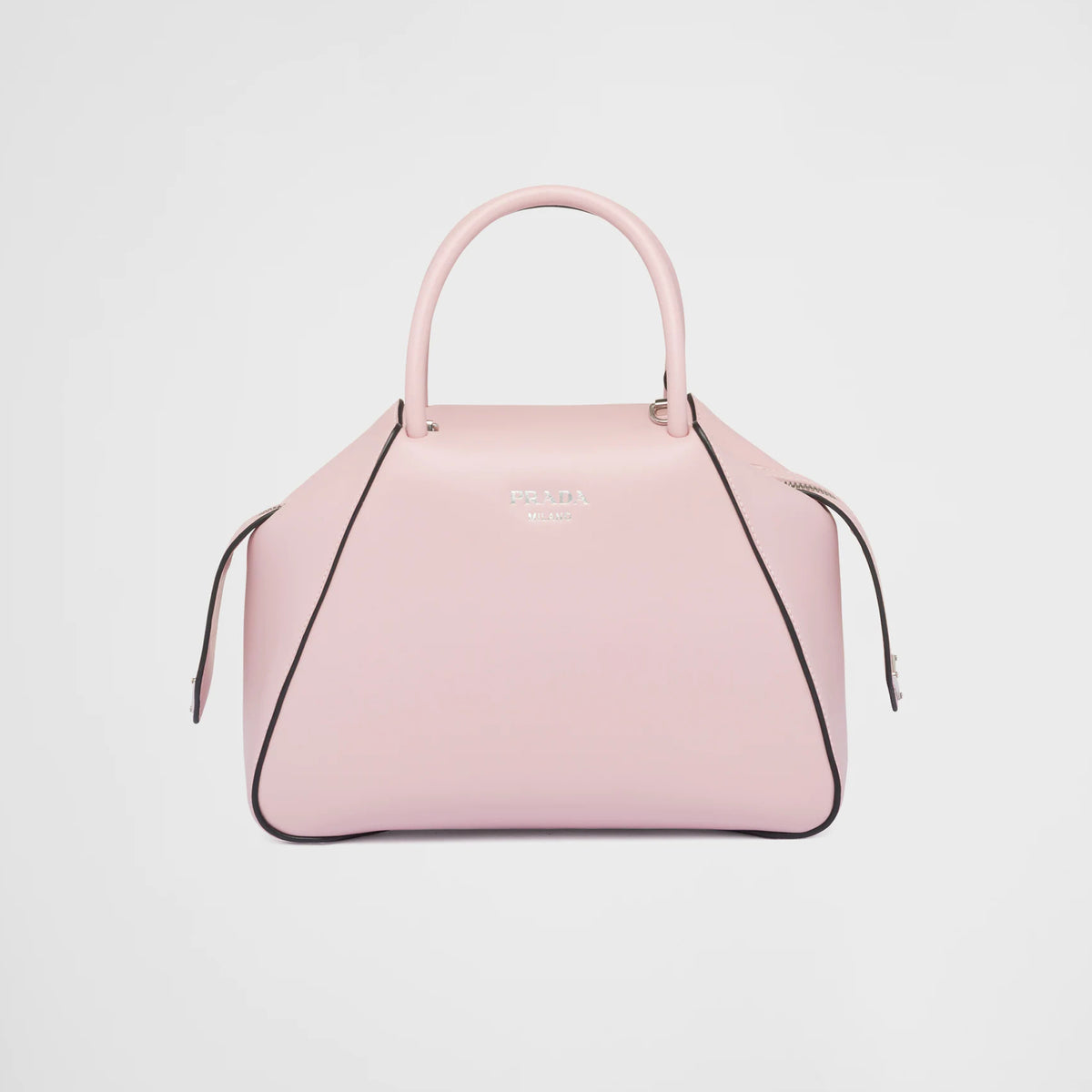 Prada Leather Pencil bag handbag shoulder Bag Bags #51776