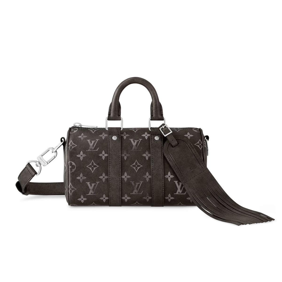 Louis Vuitton Men's Keepall Bandouli¨¨re 25 Classic Old Flower Adjustable Removable Strap Leather Shoulder Crossbody Handbag Bag Bags #73588