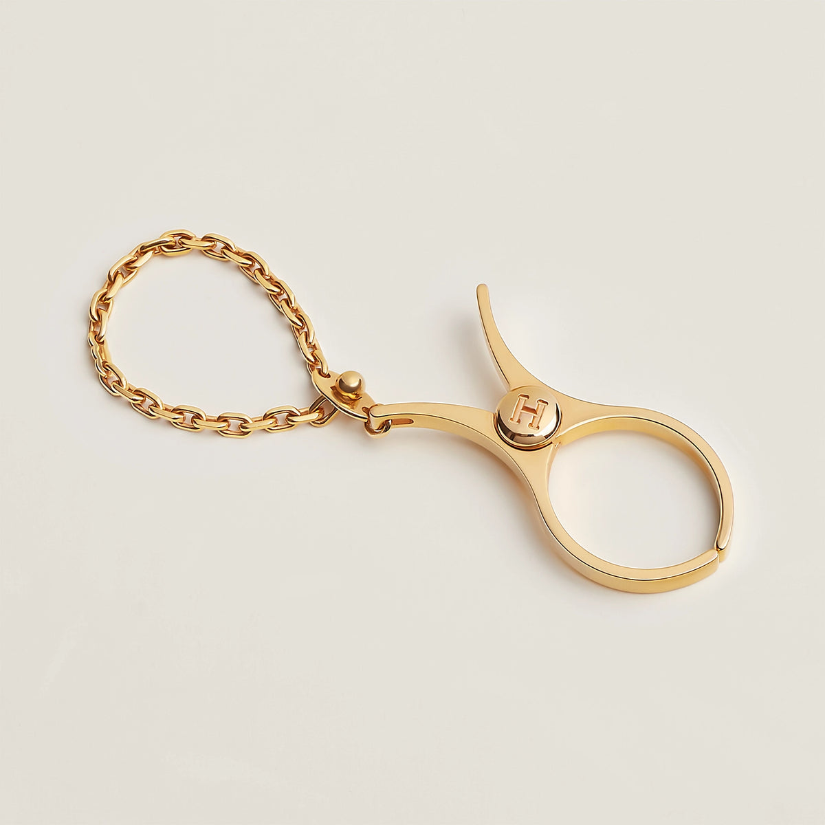 Hermes Filou Glove Clip Gold Silver Charm Glove Clip Eye Clip Decoration Clip Fashion Accessories #81215