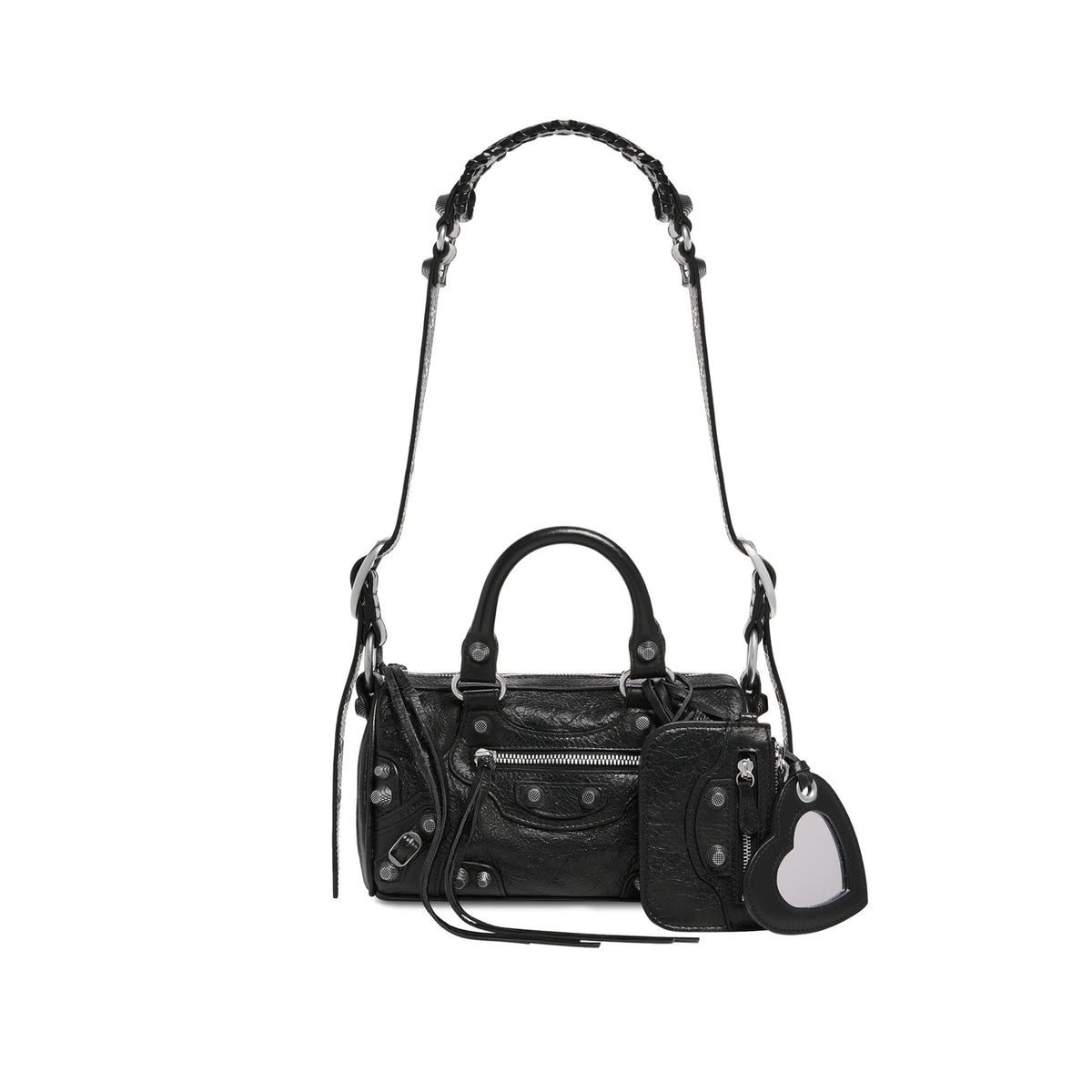 Balenciaga  Leather Cylinder Bag Bags Ngvp #5665