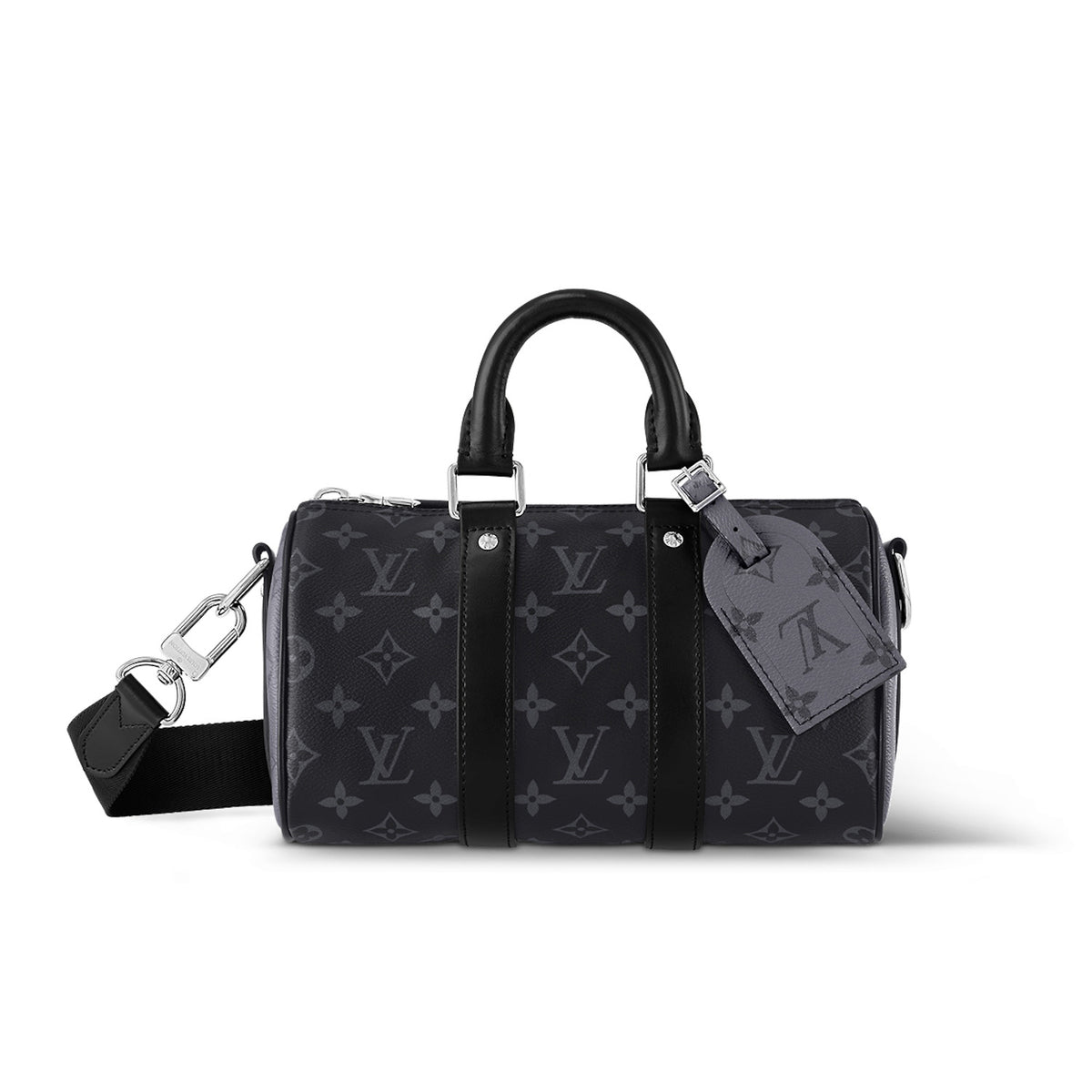 Louis Vuitton Men's Keepall Bandouli¨¨re 25 Classic Old Flower Adjustable Removable Strap Leather Shoulder Crossbody Handbag Bag Bags #72243