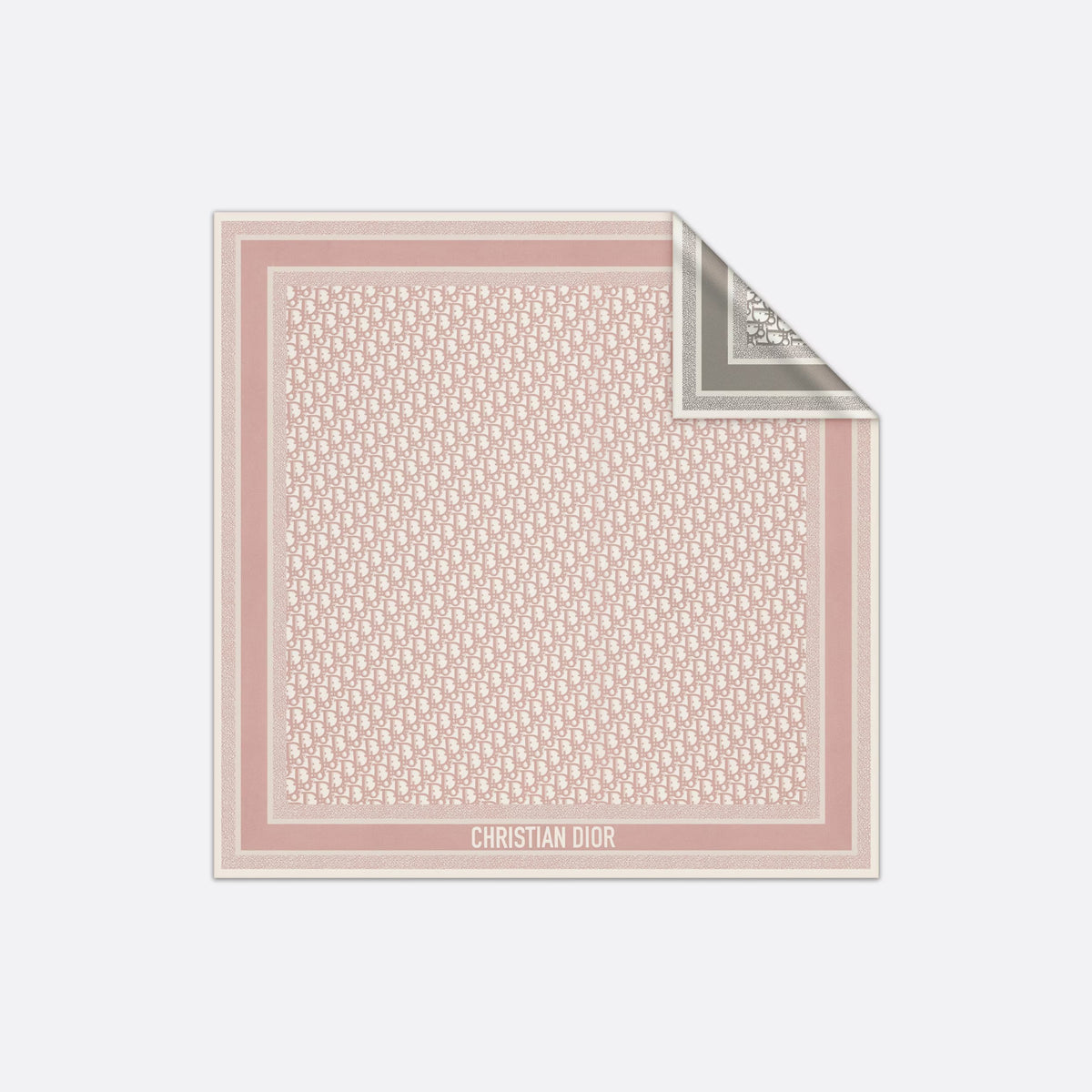 Dior TWIN Printed Square Accessory Scarves #21995