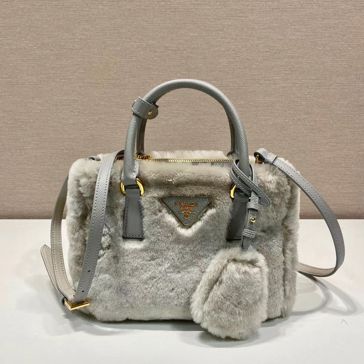 Prada Plush Shoulder Handbag Bags #56459