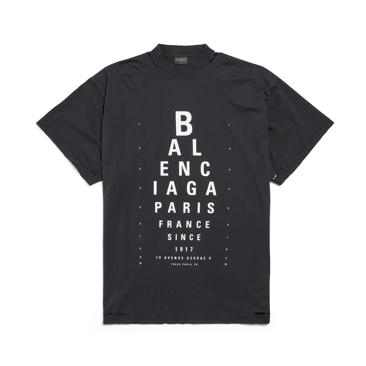 Balenciaga Women's Summer Letter Printed Solid Color Round Neck Cotton Casual Short Sleeve T-Shirt #75624