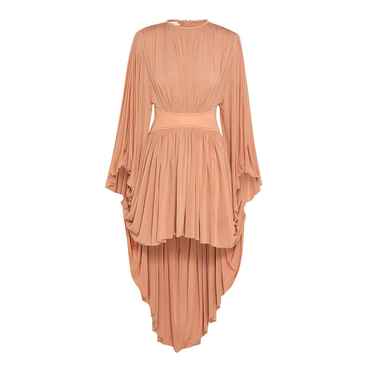 Zimmermann Women's Spring Summer Elegant Long Dress Fashion Temperament Bat Sleeve Long Dress Vacation Casual Dresses #81391