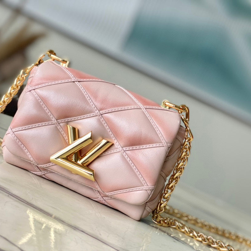 Louis Vuitton PICO GO-14 Leather Chain Diagonal Bag #22171