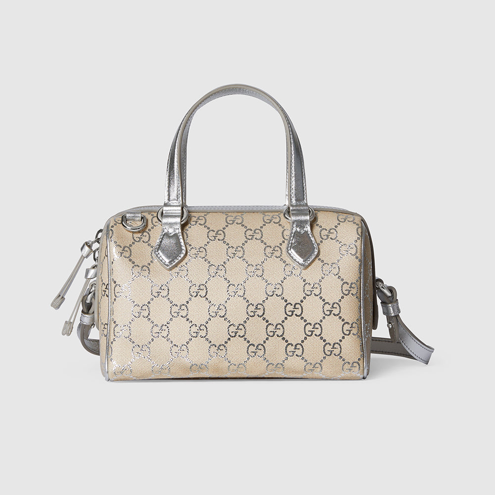 Gucci GG Emblem Small Boston Bag #337066