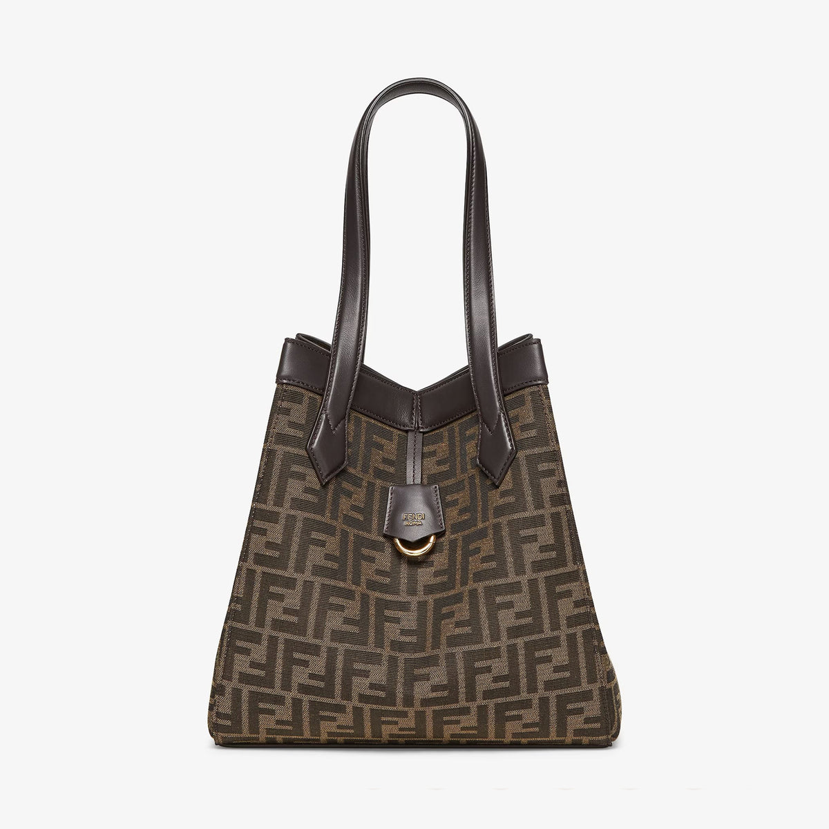 Fendi Origami Portable Canvas Printed Bag #22132