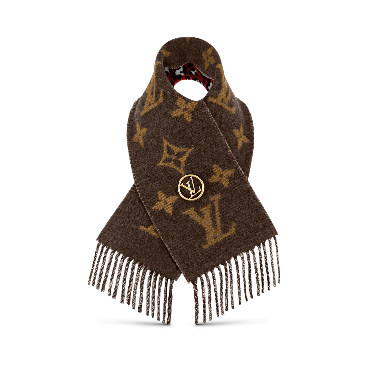 Louis Vuitton Mini Beykjavik Cashmere Scarf #96583