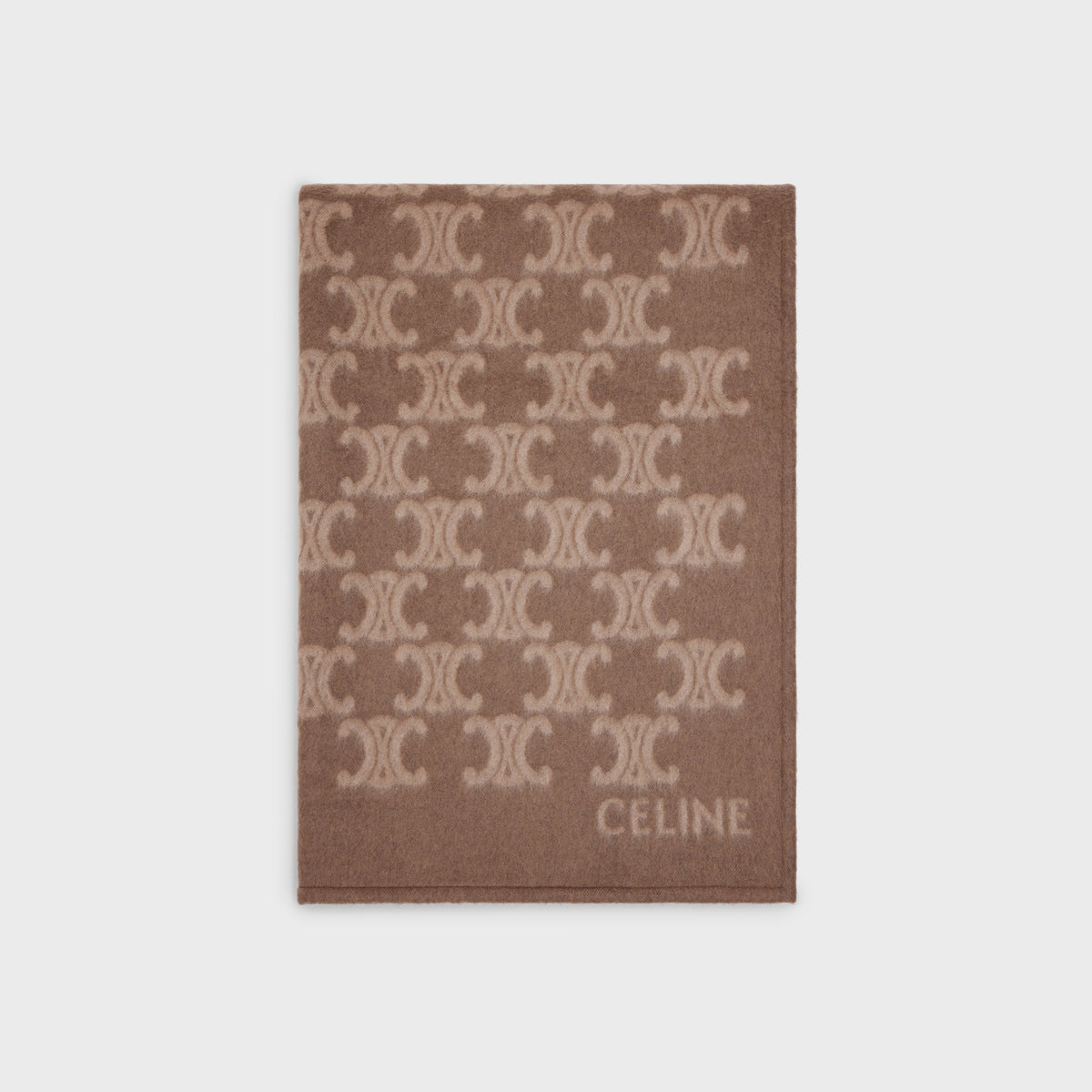 Celine Blanket In Monogram Wool #96727