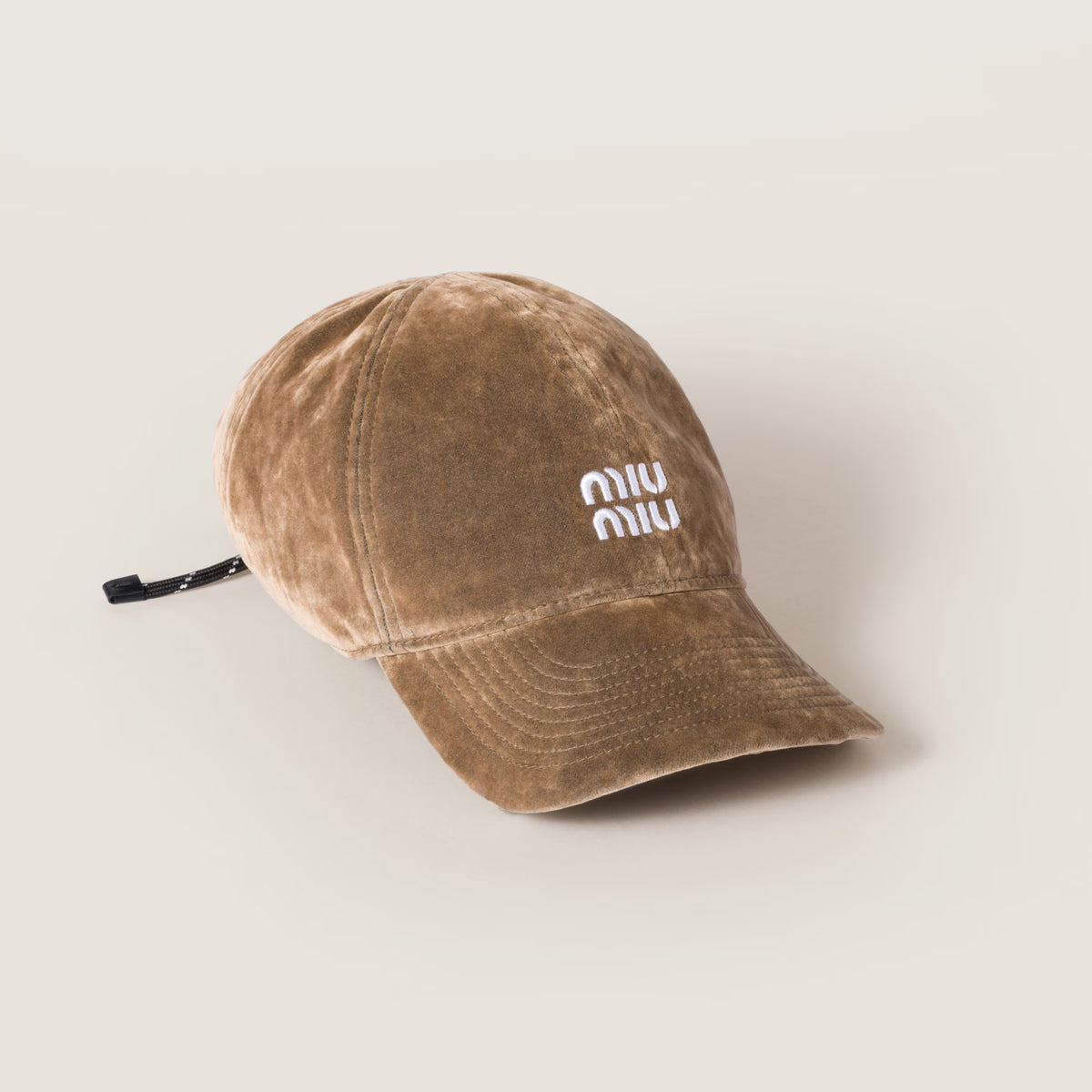 MiuMiu Men's And Women's Fall/winter Fashion Casual Solid Color Letter Embroidered Velvet Texture Baseball Cap Duckbill Hat Hat  Accessories #79538