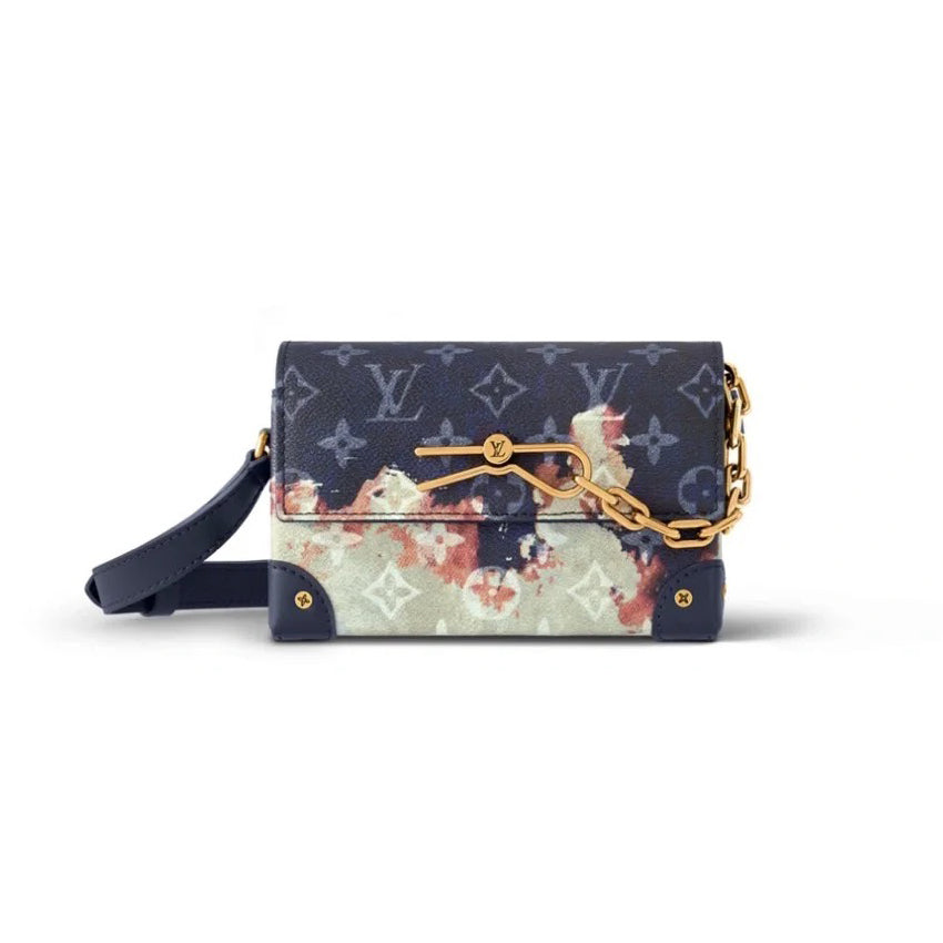 Louis Vuitton Steamer Flame Pattern Messenger Bag Bags #96563