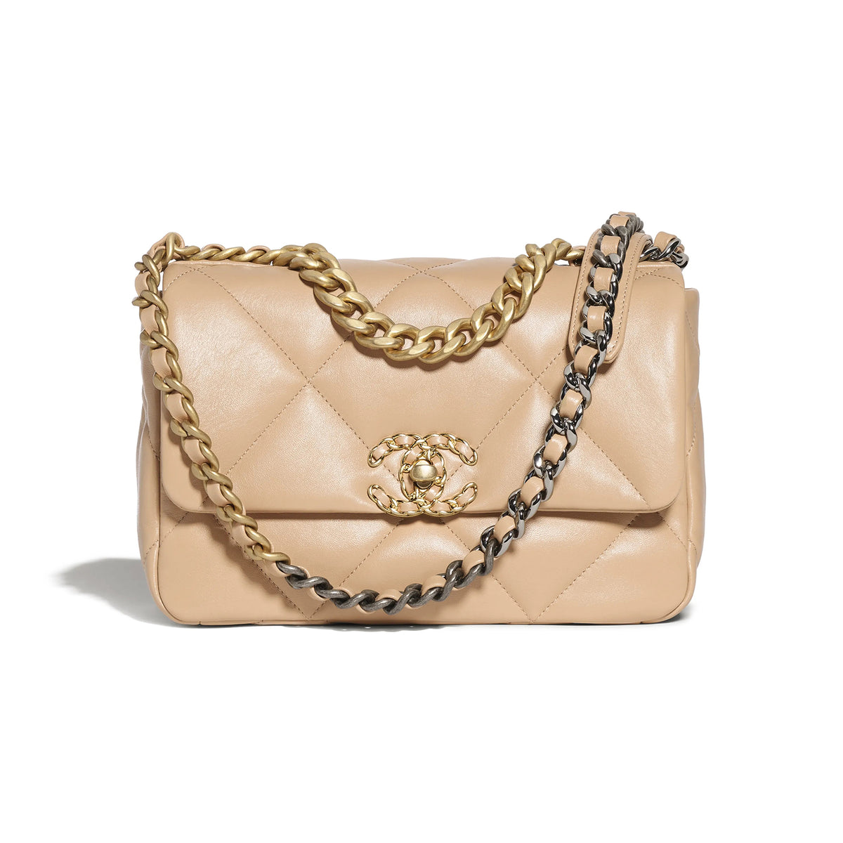 Chanel Women's Lambskin Mini Mouth Cover Bag Chain Shoulder Bags #99263