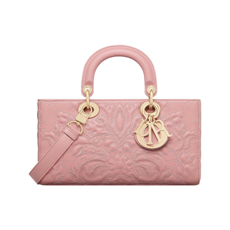 Dior Lady D-JOY Women's Detachable Adjustable Shoulder Strap Decorative Pattern Stitching Craftsmanship Lambskin Shoulder Crossbody Bag Bags #98398