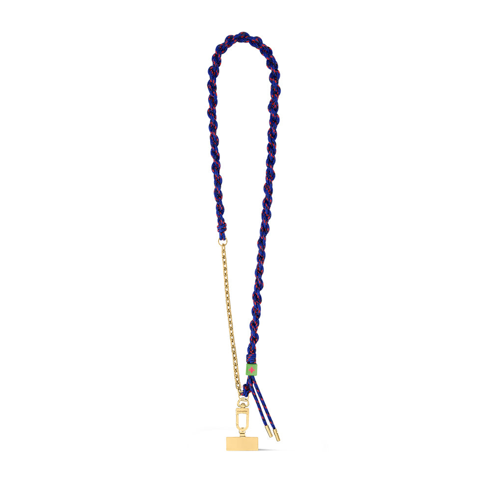 LOUIS VUITTON Braided Phone Strap #388510