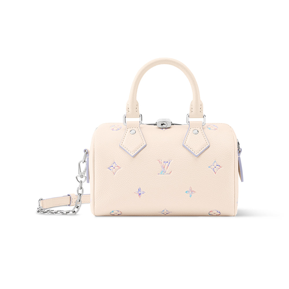 LOUIS VUITTON Speedy Bandoulière 20 Monogram Empreinte Leather Handbags #393333