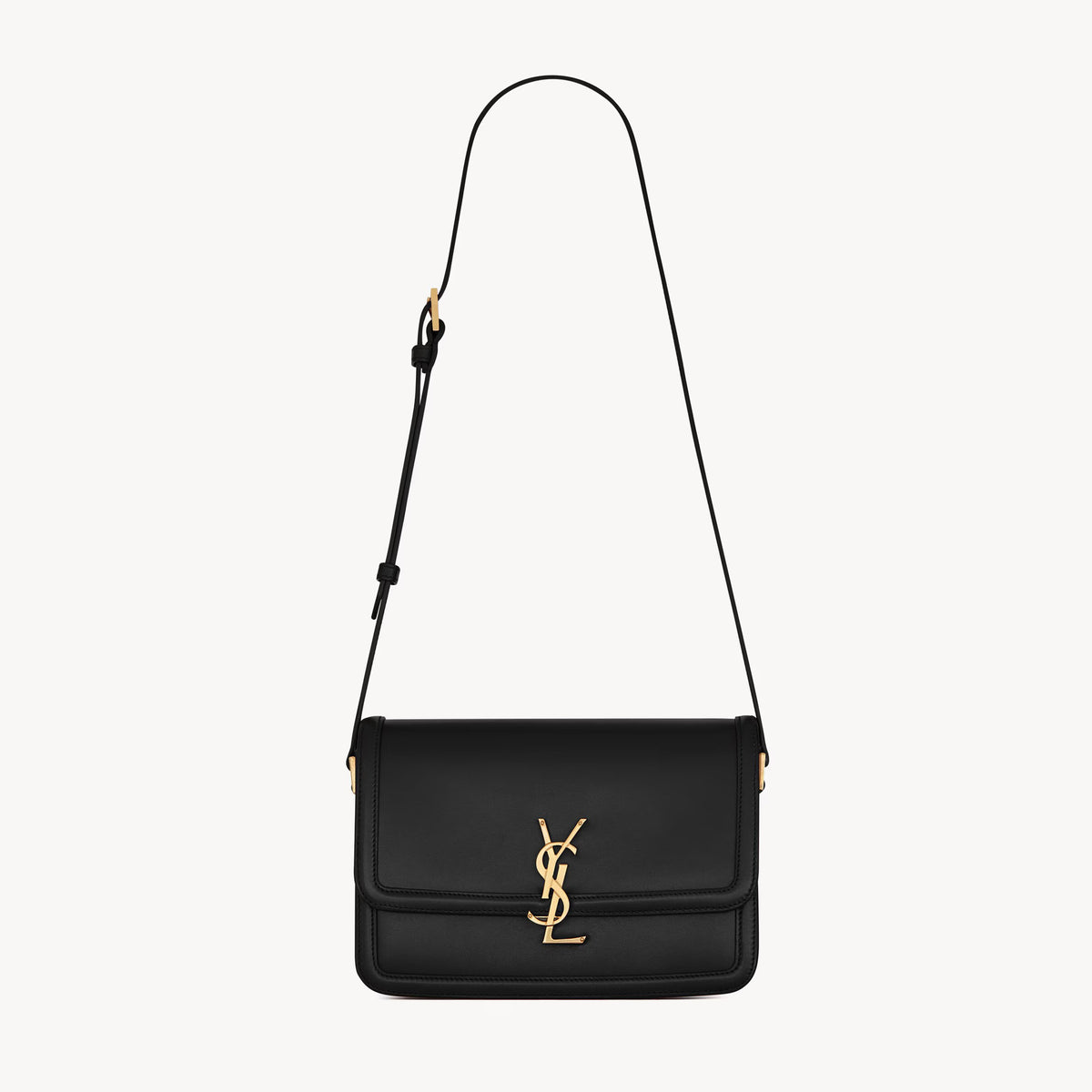 SAINT LAURENT Solferino Satchel In Smooth Leather Bag Crossbody Cowhide Bags #53767