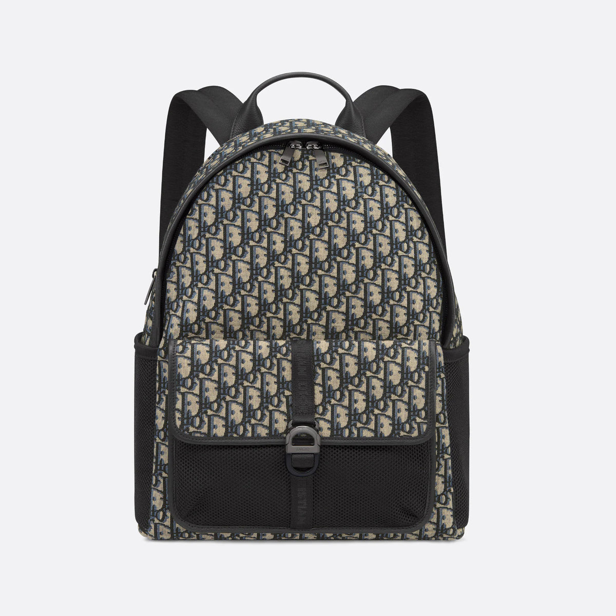Dior 8 Backpack Men's Zip Pocket Mesh Fabric Shoulder Bag Bags #97552