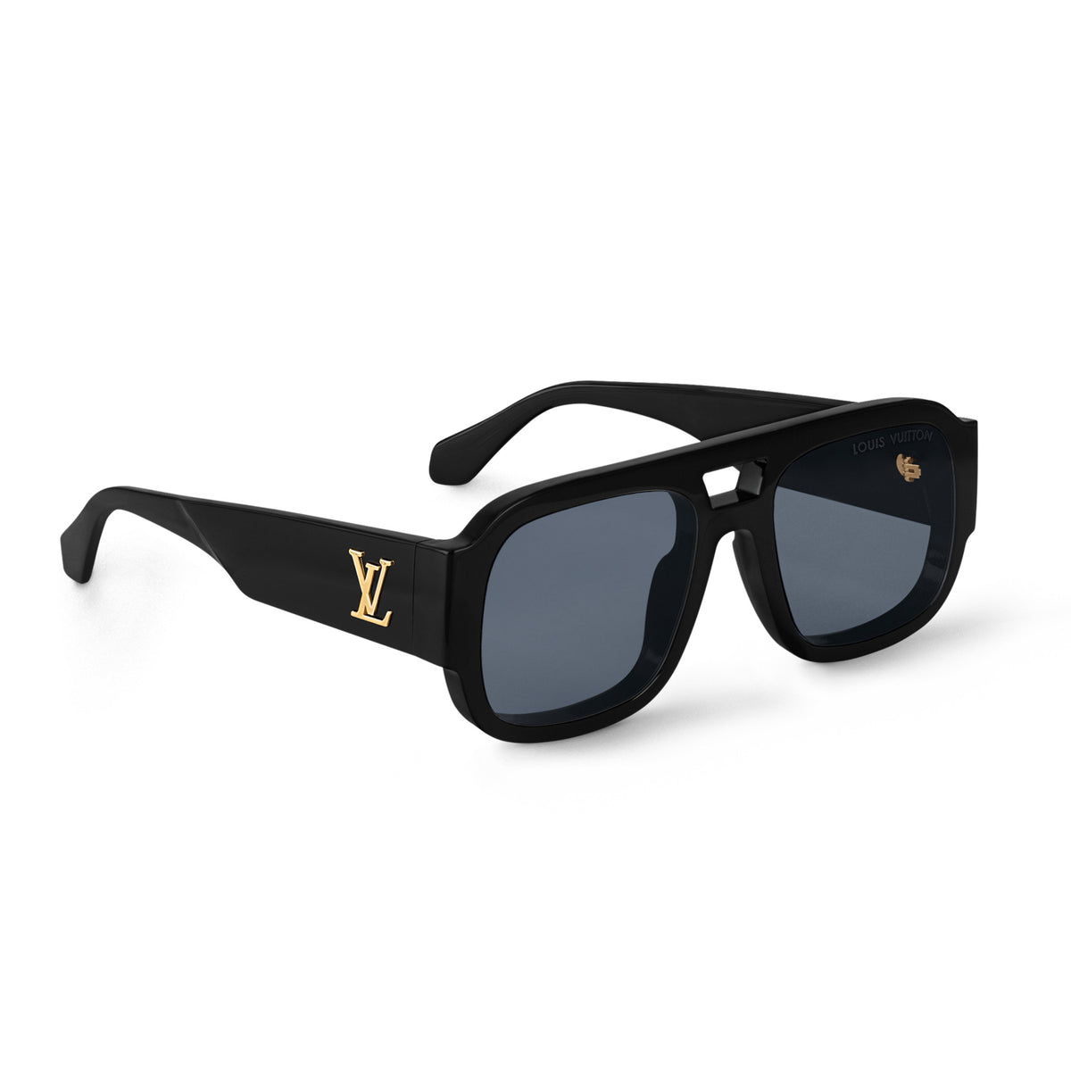Louis Vuitton LV CLASH PILOT Men's And Women's Solid Color Full-frame Design Logo Sunglasses Eyeglasses Glasses #77999