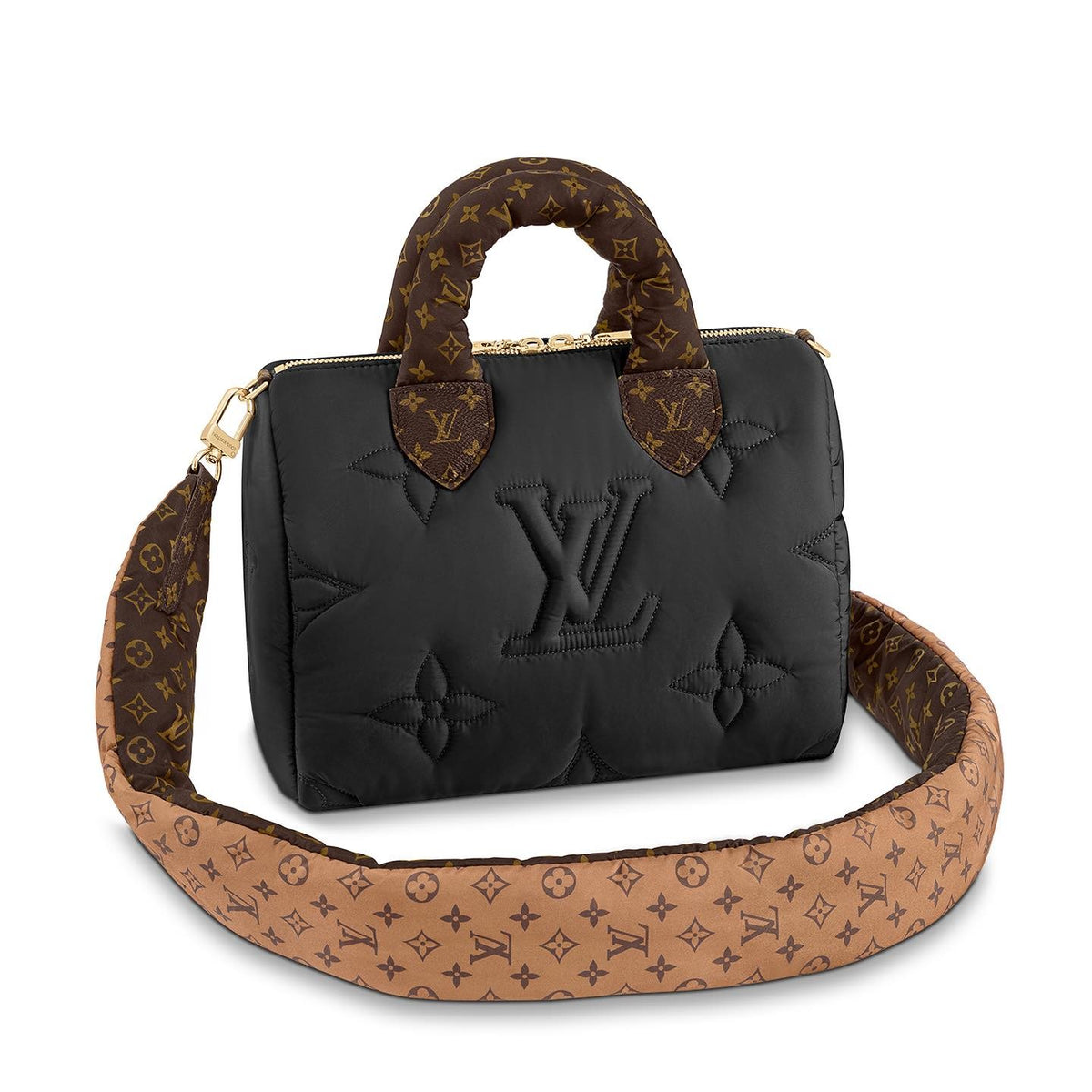 Louis Vuitton Recycled Fabric Quilted Shoulder Bag Bags #53198
